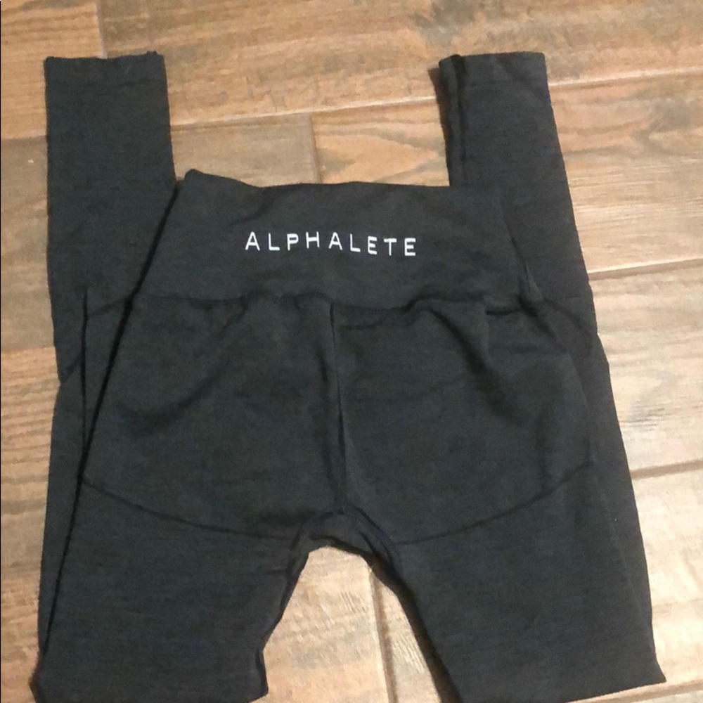 Black Alphalete Leggings